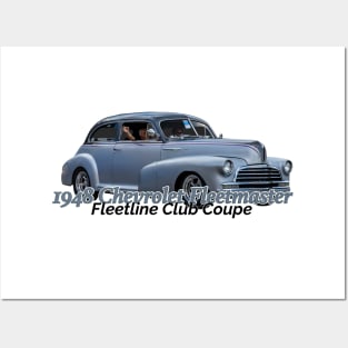 1948 Chevrolet Fleetmaster Fleetline Club Coupe Posters and Art